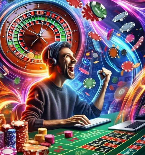 Tampilan berbagai permainan kasino slot dan meja di tuna55